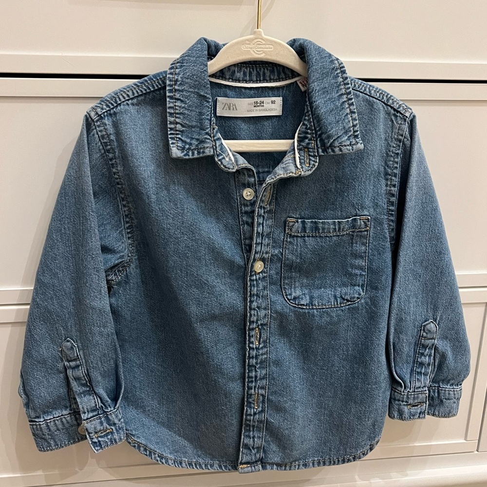 Denim shirt